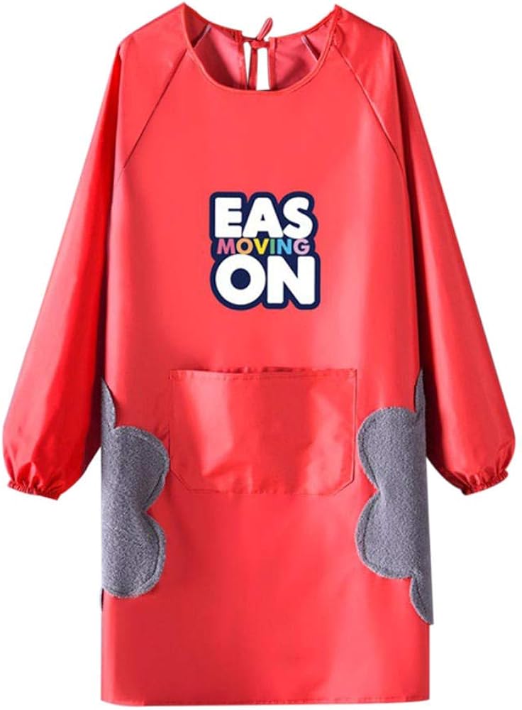 Wiping apron longsleeved waterproof apron cooking kitchen apron wipe