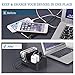 Cell Phone Charging Station Work for iPhone iwatch airpod and ipad - 6 USB Port Charger Docking Stand, Multi USB All in One Charger Dock Charge Your Multiple Devices at Same Time