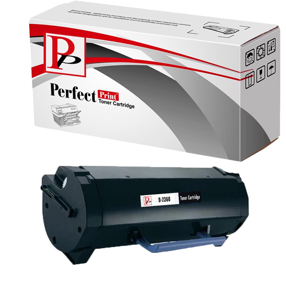 Compatible High Capacity Laser Toner Cartridge for DELL Printer B2360d B2360dn B3460dn B3465dnf, 8,500 Page Yield