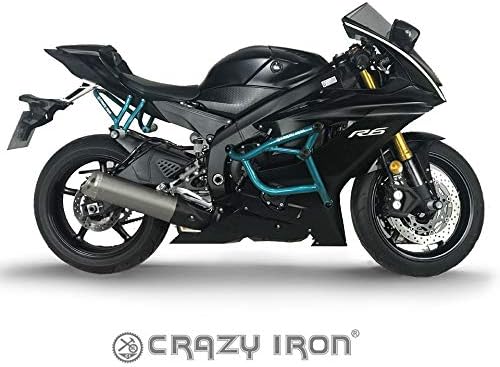 Amazon Yamaha Yzf R6 17 スタント エンジンガード スライダー スタントケージ 蛍光オレンジ エンジンガード 車 バイク