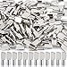 FANDAMEI 100 PCS Shelf Pins, Metal Nickel Support Pegs, Shelf Support Pegs, 5mm Shelf Pins, Spoon Shaped Cabinet Support Pins Holder (5mm)