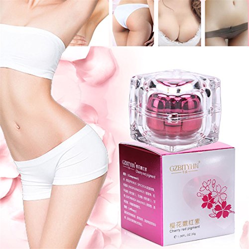Whitening Cream, Hunputa Intimate Lightening Cream for Dark Skin, Natural Skin Beauty Bleaching Moisturizing Pink Nipple Private Body Cream (Lightening Cream)