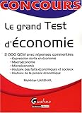Le grand Test d'économie by 