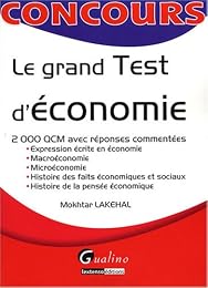 Le  grand test d'économie