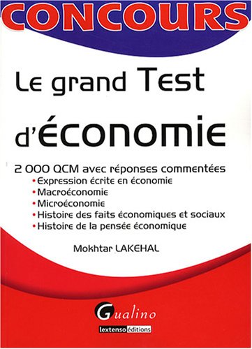 Le  grand test d'économie
