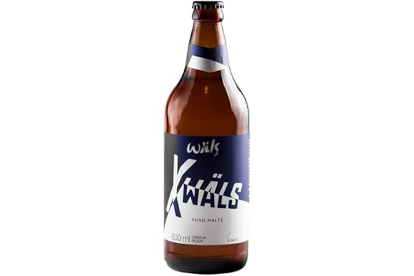 Cerveja X Wäls Puro Malte 600ml Garrafa