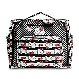 Ju-Ju-Be B.F.F. Convertible Diaper Bag, Hello Kitty Dots and Stripes