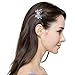 Jaciya 18 Pack Vintage Hair Clip Hairpins Hair Barrettes Butterfly Leaf Flower Shape Hair Clips Headwear, 18 Pieces