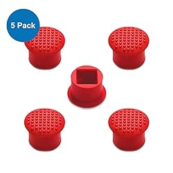 MMOBIEL 5 PCS Rubber TrackPoint Keyboard Mouse Red
