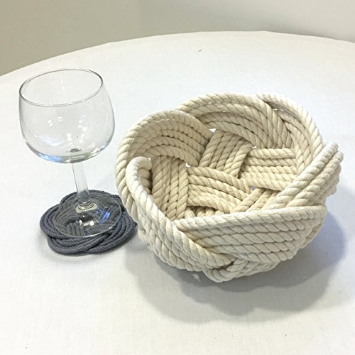 Nautical Rope Cotton Woven Knot Bowl
