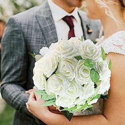 Code Florist Artificial Foam Roses 20pcs with