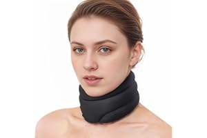 Adjustable Neck Brace for Neck Pain Relief Comfortable Neck Support Provides Head and Chin Support Improves Sleep Neck Brace 