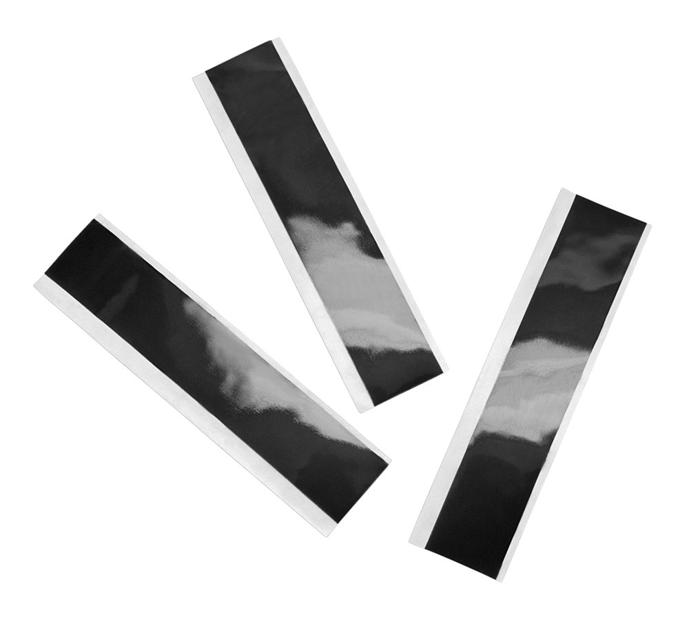 TapeCase 3M 4949 0.75" x 3"-100 4949 Black Double Sided Firm General Purpose Foam Tape, 45 mil (1.1mm) Thick, 0.75in x 3in Square/Rectangle