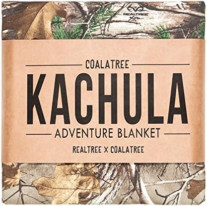 Coalatree Compact Outdoor Adventure Blanket, Pillow, and Emergency Rain Poncho – For Travel, Beach, Picnic, Camping, and Hiking Kachula Blanket V 2.0