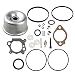 Buckbock 493762 Carburetor Overhaul Kit and Float Bowl for Briggs and Stratton 498260 492495 796611 493640 490937 398183 498261 for 20-141-1 20-141 carb fit for 3.5 4HP Max Series Engine
