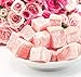 Turkish Delight with Rose Flavor, Sweet Confectionery Gourmet Gift Box Candy Dessert 12.35 oz, Turkish Delight