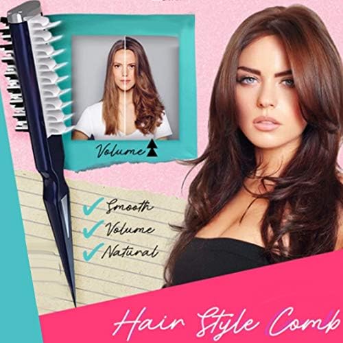 Zoomarlous Hair Style Comb,Styling Comb Instant Hair Volumizer Portable Combing Brush Hair Styling Comb Multifunction for All Hair Types Volumizing Hair Women Men