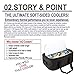 AO Coolers AOCRSNGBK 38 Pack Carbon Stow-N-Go Cooler - Black