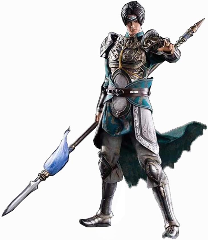 1/6 Scale Female Action Figure Set Dynasty Warriors Zhaoyun for Art Works, Drawings, Photography, DIY, Or Just Simple Collection