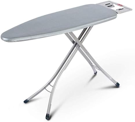 Aysis International Quality Ironing Board/Iron Table Stand with Press Holder, Foldable &