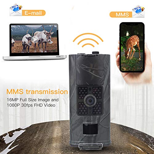 WYLZLIY-Home Wildkamera Jagdkamera Fotofalle Outdoor-Sicherheitsüberwachung Jagdkamera 1080P 16MP HC-700A… – Bild 8