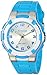 Armitron Sport Unisex 25/6420BLU Easy-to-Read Dial Textured Blue Resin Strap Watch