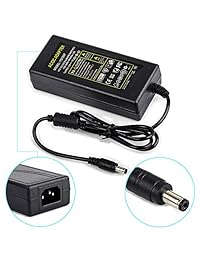 hifrom AC 100 240 V, 12 V, 7 A adaptador de fuente de alimentación de conmutación de vigilancia CCTV con 1 a 8 Cable divisor de alimentación para sistema de cámaras de seguridad CCTV