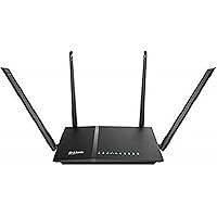 D-Link DIR-825 AC 1200 Wi-Fi Dual-Band Gigabit (LAN/WAN) Router (Not a Modem)