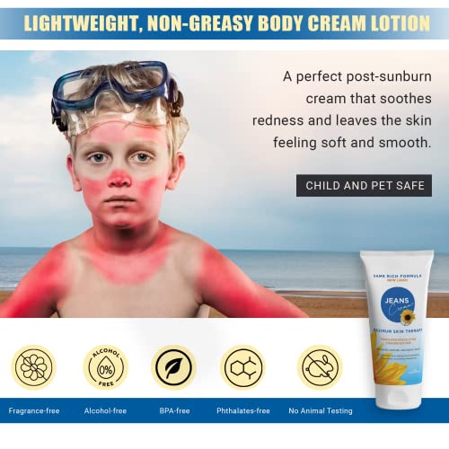 Jeans Maximum Skin Therapy Cream with Aloe & Vitamin E. Moisturizing