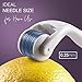 Derma Roller for women, Anti-age wrinkle skincare,540 titanium Microneedle Derma Roller facial scar removal, for home use, 0.25 mm Derma Roller by TheNextFigure