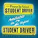 Set of 3 Student Driver Magnet Highly Reflective New Driver Vehicle Bumper Magnet Car Signs Magnetic Sticker Large Bold Visible Text (12 inches Please be Patient)