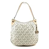 Michael Kors Bedford Large Convertible Shoulder Bag in Vanilla - Cream