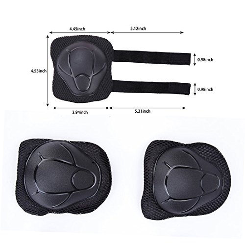 image for DaCool Kid's Protective Gear Set, Child's Adjustable Helmet, Knee Pads