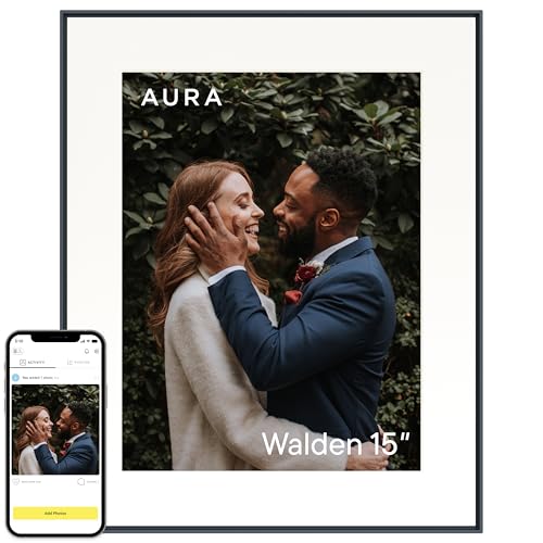 Aura Walden 15-Inch Digital Photo Frame