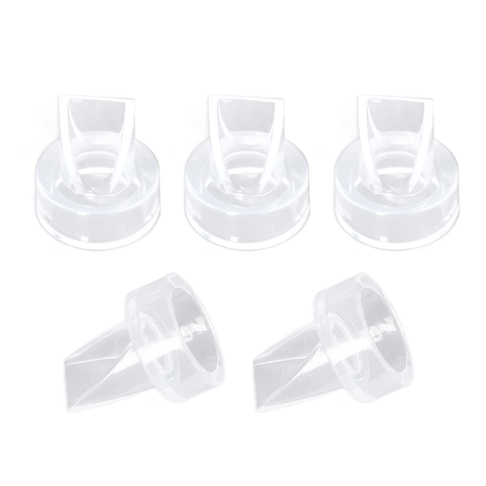 5Pcs Duckbill Valve for Breast Pump, Silicone Baby Pump Valve Replacement for Mother Baby