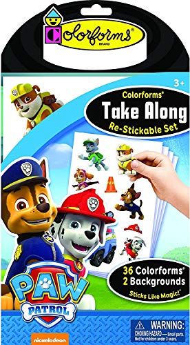 Colorforms Take Along Paw Patrol