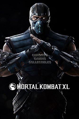 PremiumPrintsG - Mortal Kombat XL X Sub-Zero PS4 PS3 Xbox ONE 360 - XEXT272 Premium Canvas 11" x 17" (28 cm x 43 cm)