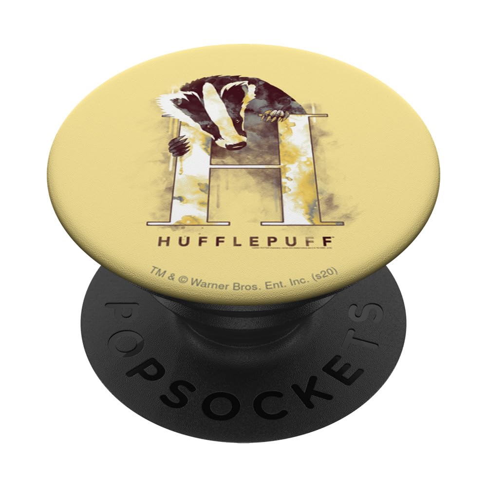 Harry Potter Hufflepuff Watercolour PopSockets Swappable PopGrip