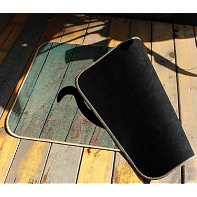 Welcome Mat for Front Door Farmhouse Rustic Decorative Entryway Outdoor Floor Doormat Durable Burlap Outdoor Rug | Whale… 514yVH0%2BtpL