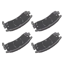 cciyu D714 4pcs Rear Ceramic Brake Pads Kits