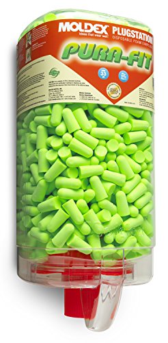 Moldex M6845 Pura-Fit Earplugs, Long Length  (500 per Dispenser)