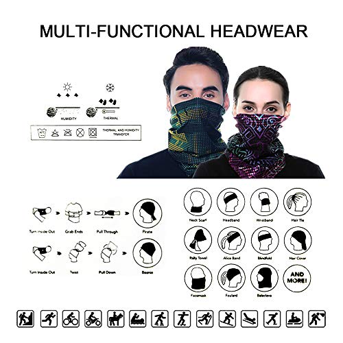 image for Godspeed Headwear, Headwrap 6-Pack & 12-Pack Headband & Bandanna 16-in