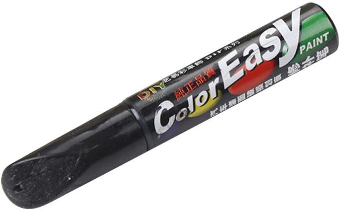HUVE Car Clear Scratch Remover Touch Up Pens Auto Paint Repair Pen Brush (Black)