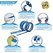 Painters Tape (1 & 2 Inch + Multitools) | for All DIY & Professional Painting Projects | Wide Blue Tape | Crepe Paper Masking Painter's Tape | Clean Removal & Multi-Surface Use (6)