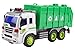 Remote Control Garbage Sanitation RC Truck 1:16 Four Channel Full Function w/ Lights Battery Powered RC Truck Toy