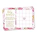 Floral Baby Shower Bingo Game Pack (25 Cards) Guests Fill-In Blanks with Gifts Guesses - Girls Pink Rustic Floral – Cute Sprinkle Activities – Favors