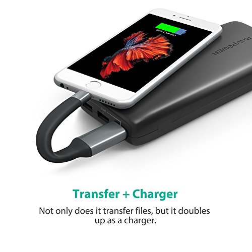 iPhone iPad Flash Drive 64GB USB 3.0 with Charging Support, RAVPower