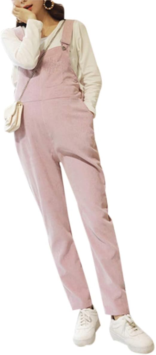maternity pink jumpsuit