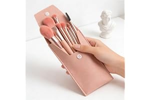Makeup Brushes 8 Pcs Makeup Brush Set Premium Synthetic Powder Foundation Contour Blush Concealer Eye Shadow Blending Liner M