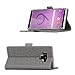 ProCase Galaxy Note 9 Wallet Case, Folio Folding Wallet Case Flip Cover Protective Case for Galaxy Note 9 2018 Release, with Card Holders Kickstand -Gray